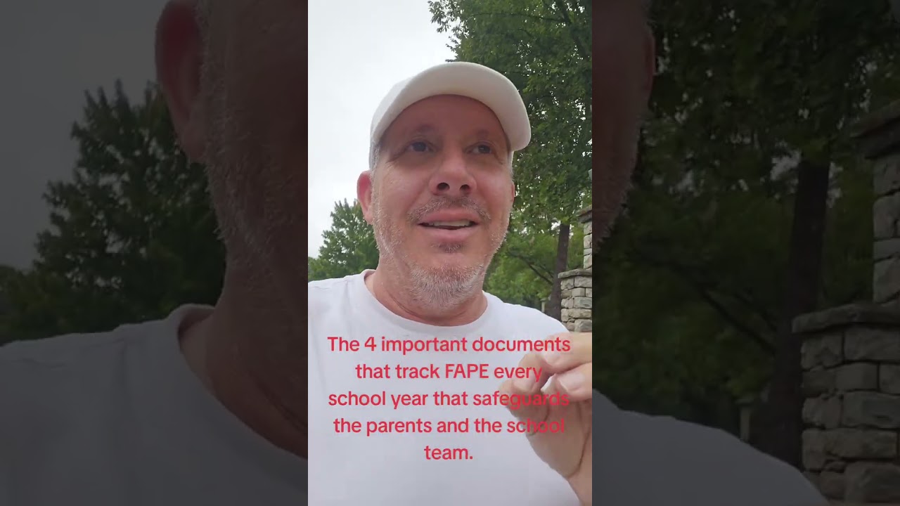 The 4 important documents that track FAPE and safeguards both parents and school staff