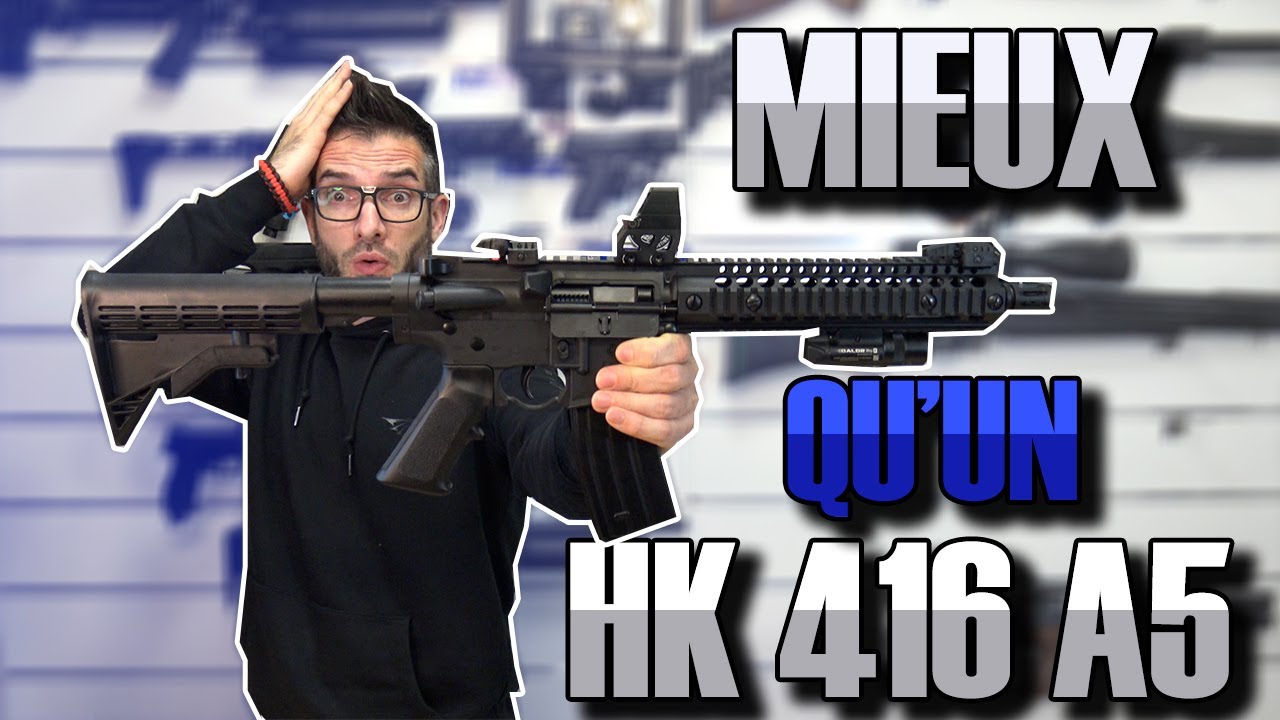 Crosman R1 FULL AUT0 mieux qu'un HK 416 ! 1400 coups / min
