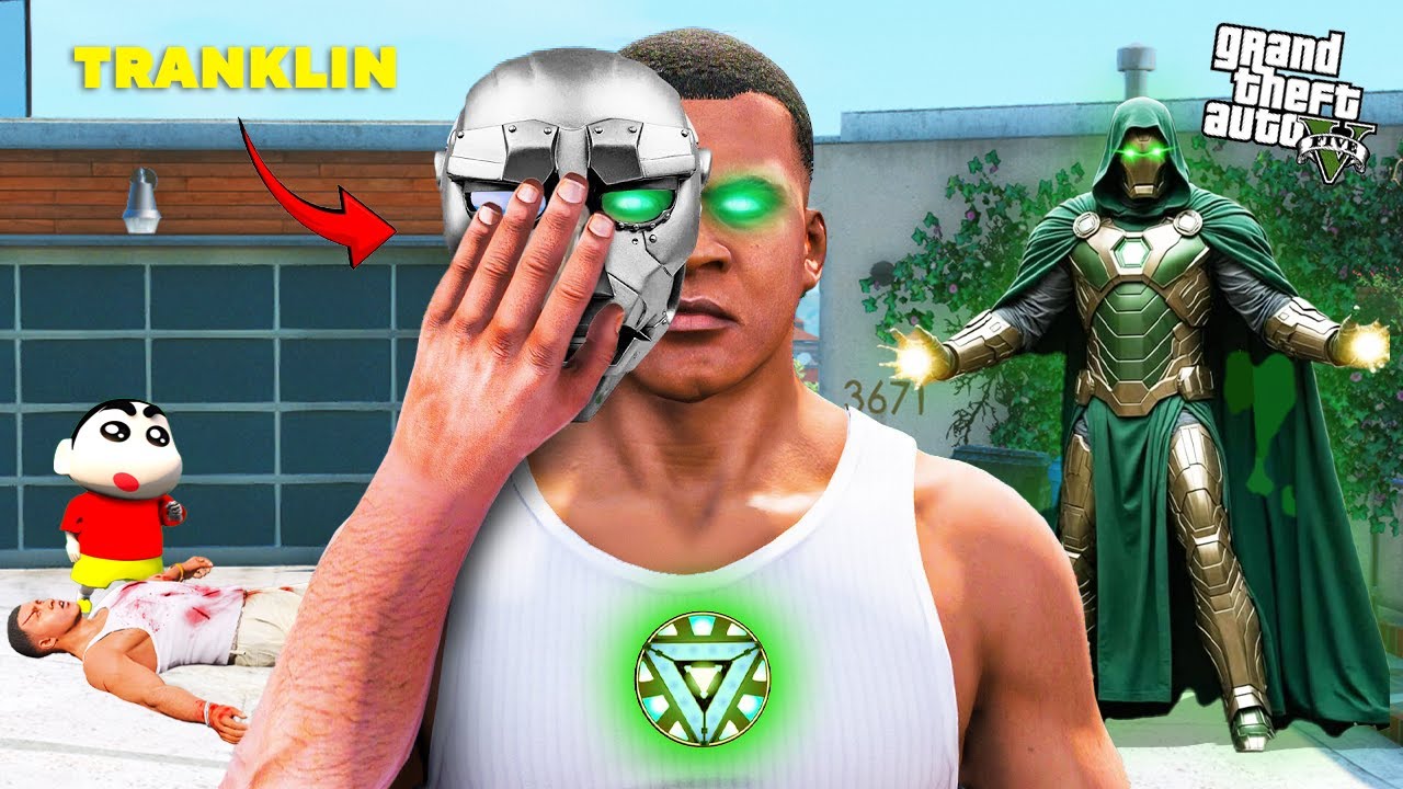 Franklin Wears Doom Mask & Becomes Ultimate Villain In GTA 5!