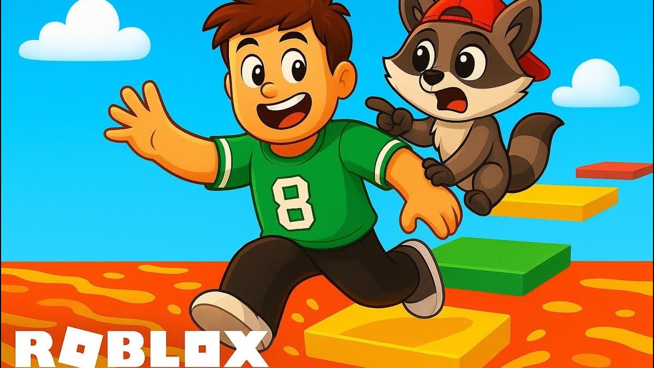Mein neuer Kumpel Blinx hilft mir durch die schwerste Obby! 🦝🔥 ROBLOX!