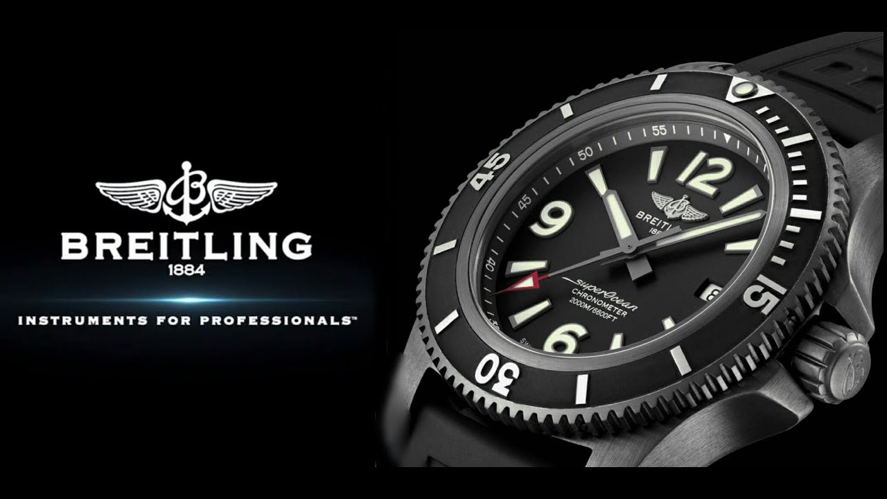 Breitling SuperOcean Black Steel или 2000м глубоководный дайвер.