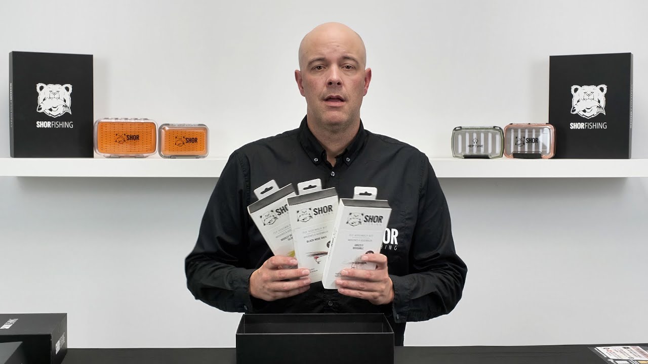 Fly tying kit - Gold - SHOR ACADEMY - Our Kits !