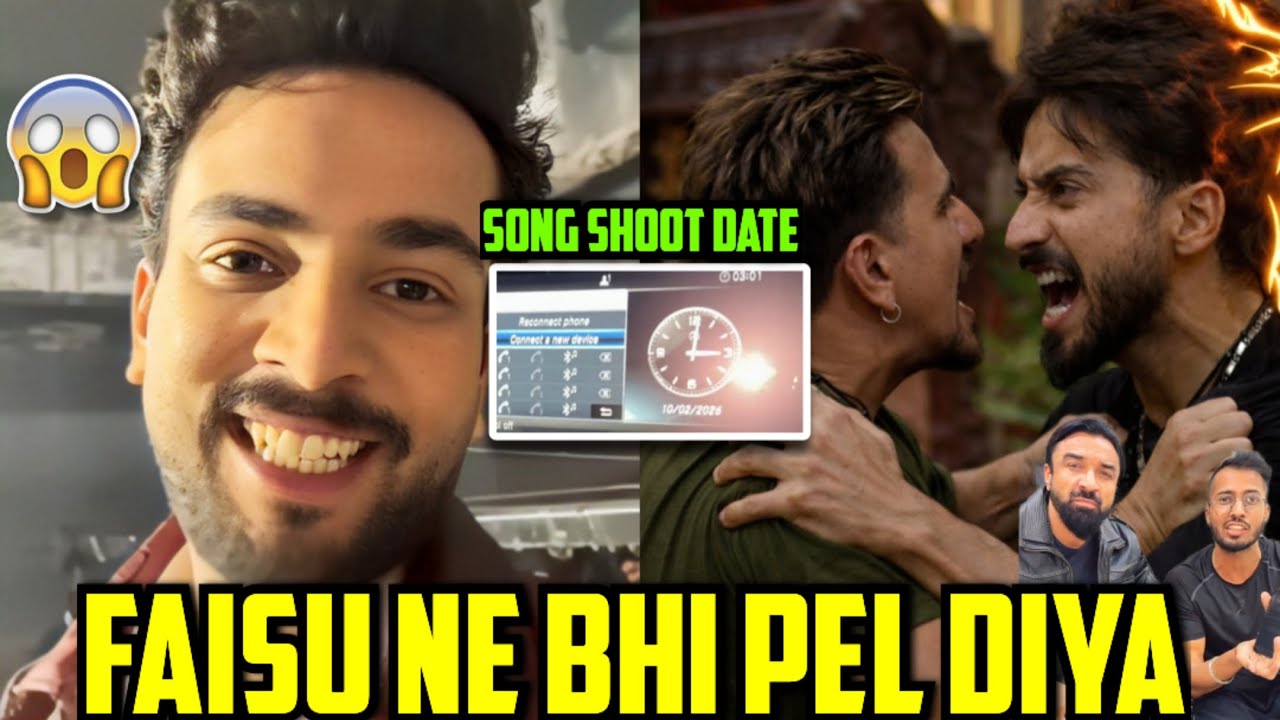 Elvish Yadav Reveal His Song Shoot Date🤯,Mr Faisu Vs Prince Narula Big Fight In The 50 