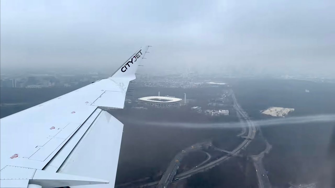Landing in FRANKFURT 🇩🇪 | Lufthansa CityLine | CRJ-1000