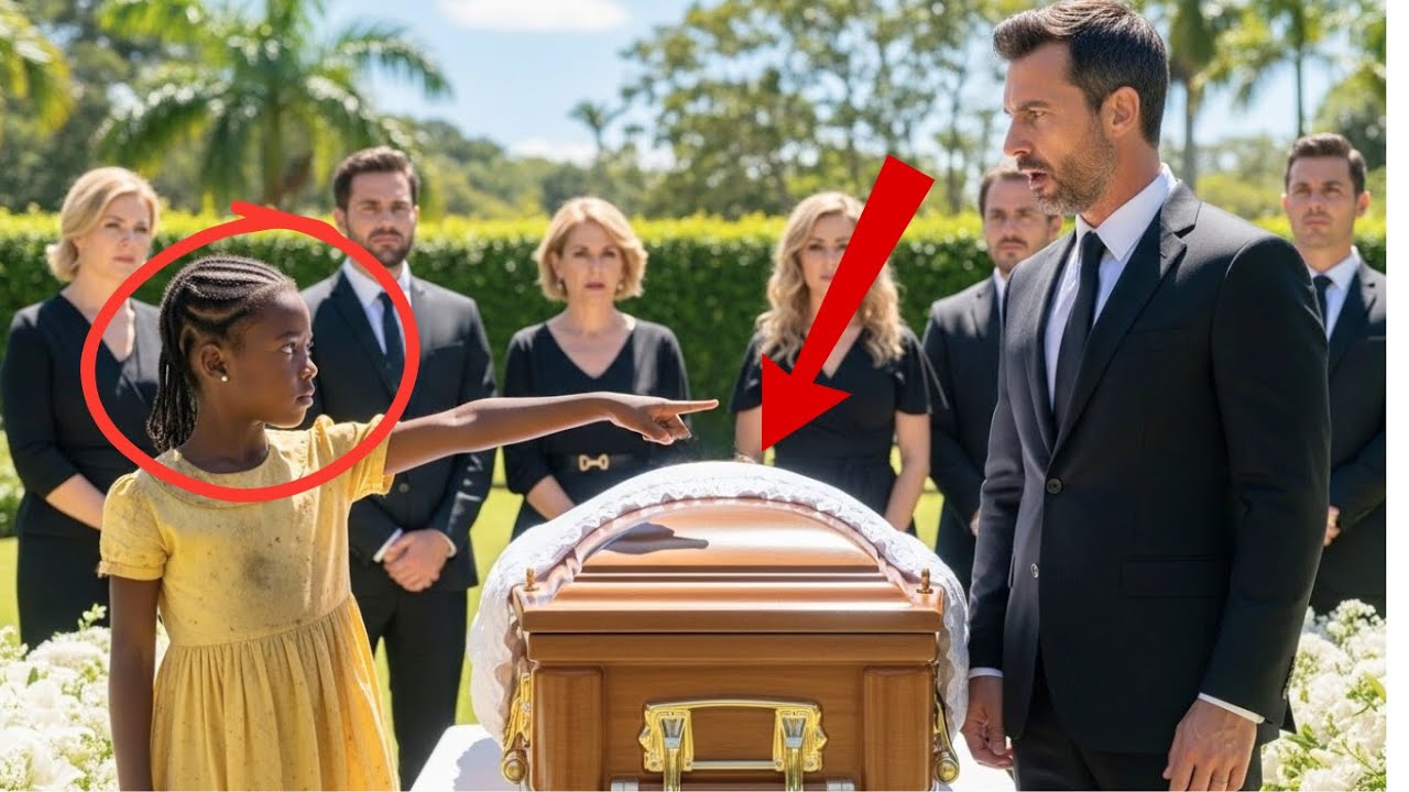 “Ela não está morta”, gritou a menina pobre no funeral da esposa do bilionário. | Mudança de Vida