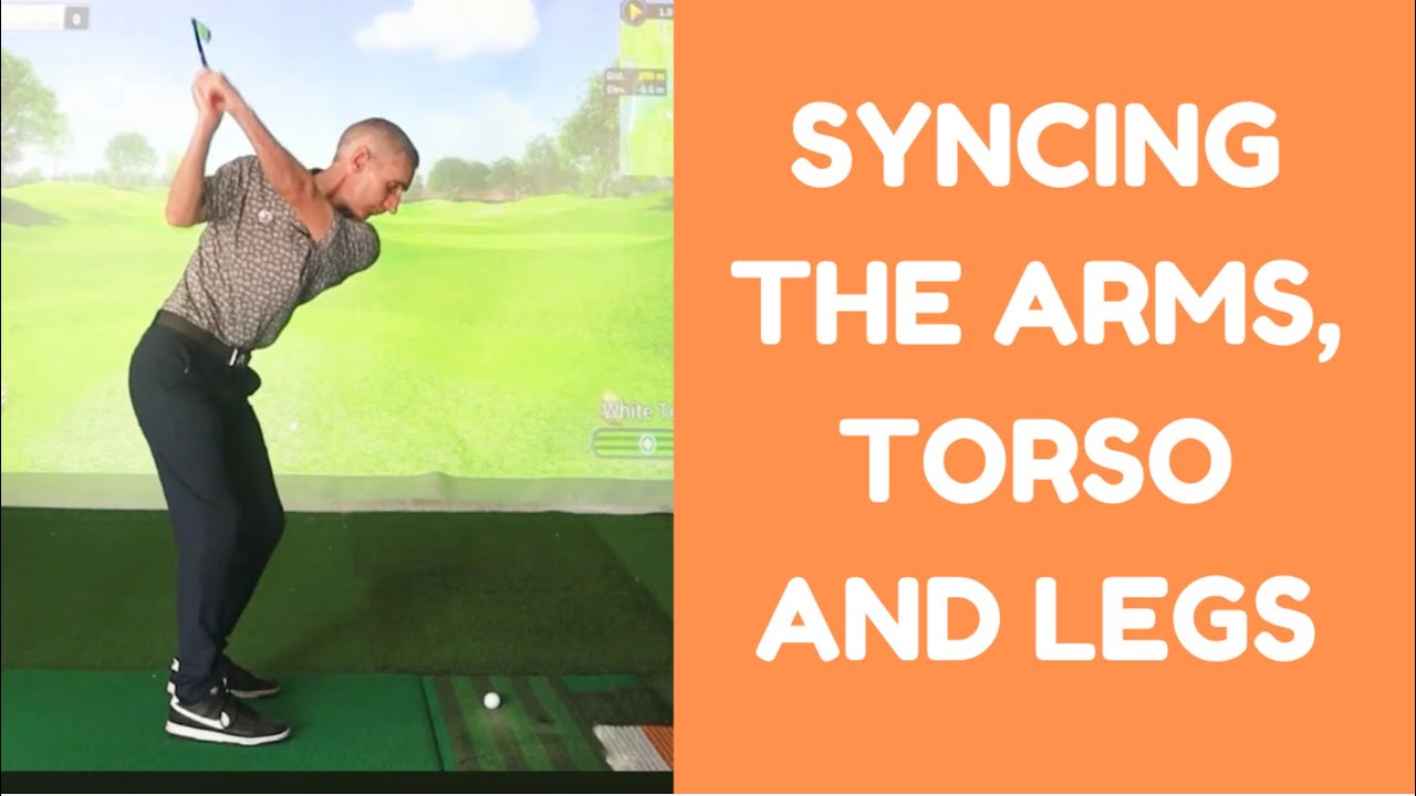 A simple, efficient swing for the average golfer - Syncing up the arms, torso and legs.