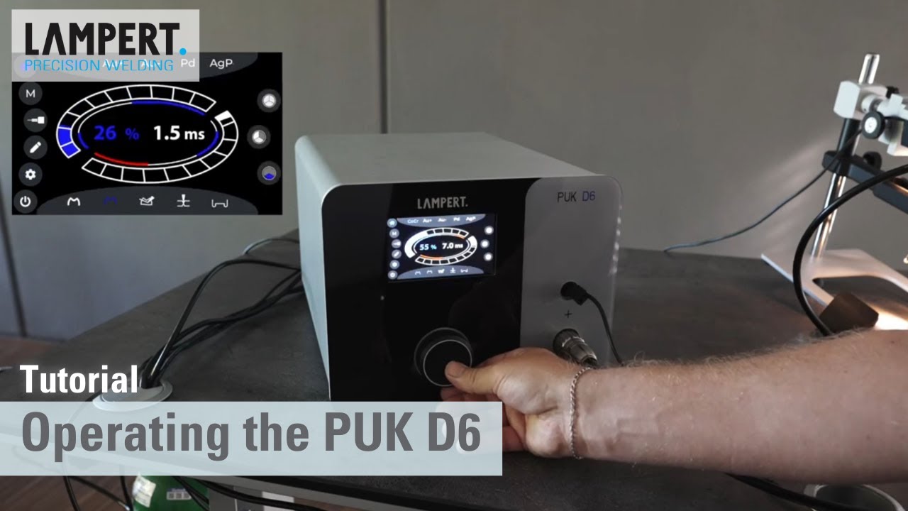 The PUK D6 user interface explained &ndash; Tutorial