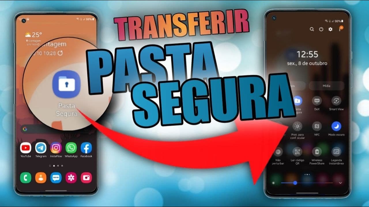 Como FAZER BACKUP DA PASTA SEGURA DA SAMSUNG E TRANSFERIR para outro Smartphone !