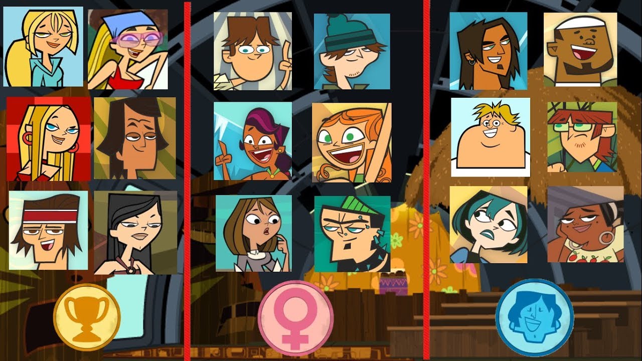Total Drama World Tour my teams