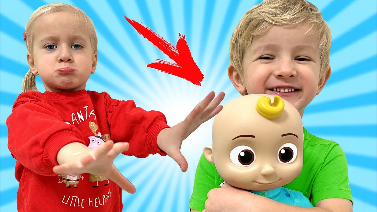 Sharing is Caring Song + more Children's Songs and Funny Videos with Katya and Dima