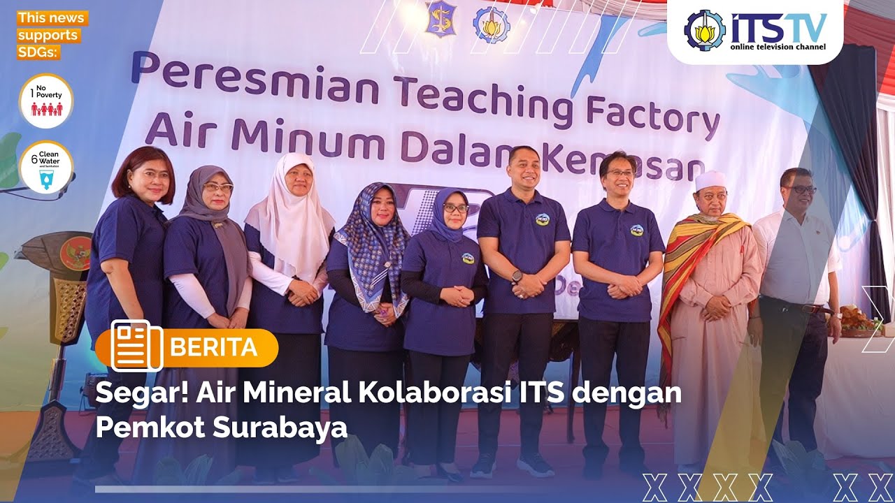 ITS Bekerja Sama dengan Pemkot Surabaya untuk Produksi Air Mineral Dalam Kemasan