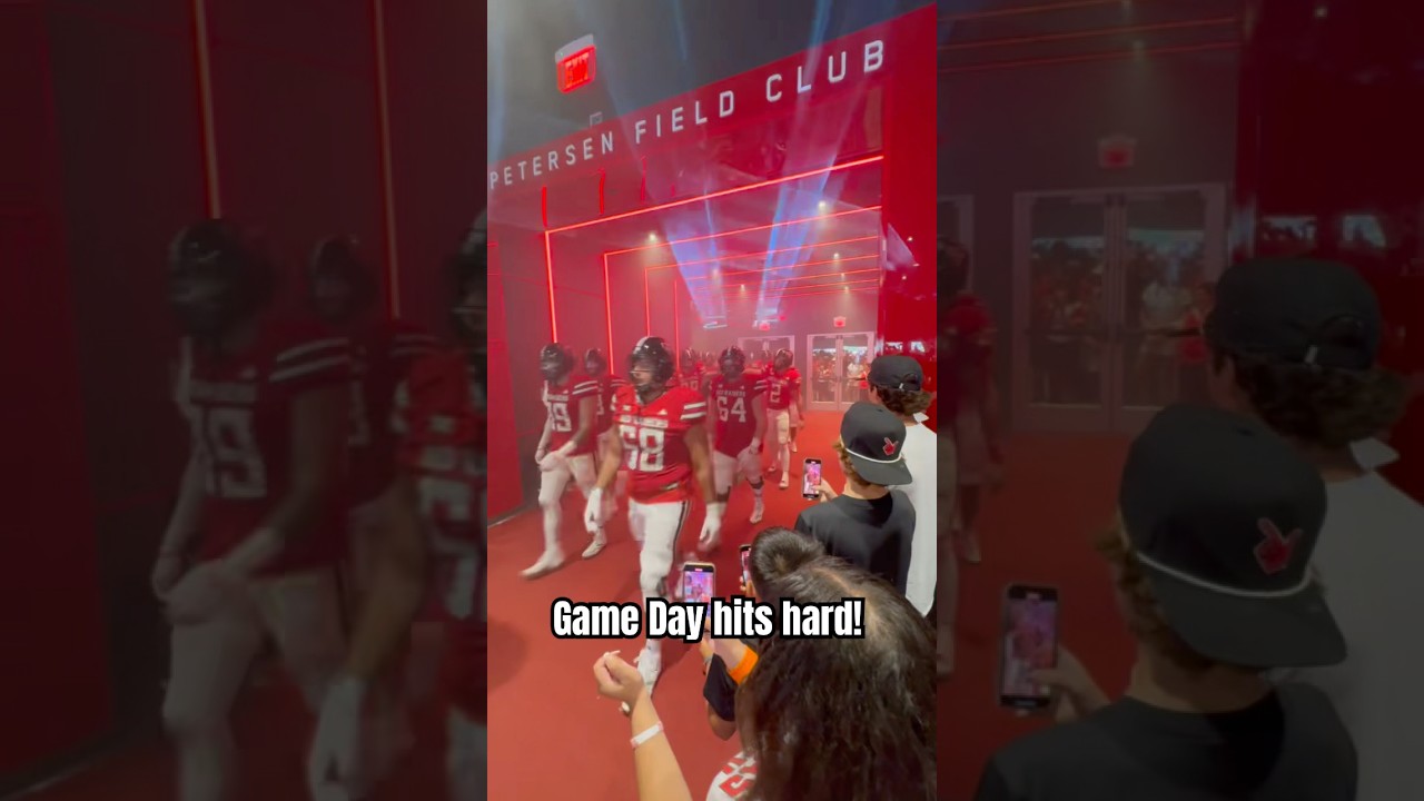 Game day hits hard! 🏈 #football #collegefootball #texastech #texastechfootball #redraiders