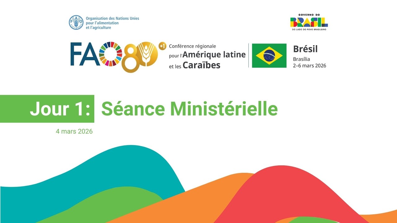 Jour 1: 39e Conférence régionale de la FAO pour l’Amérique latine et les Caraïbes