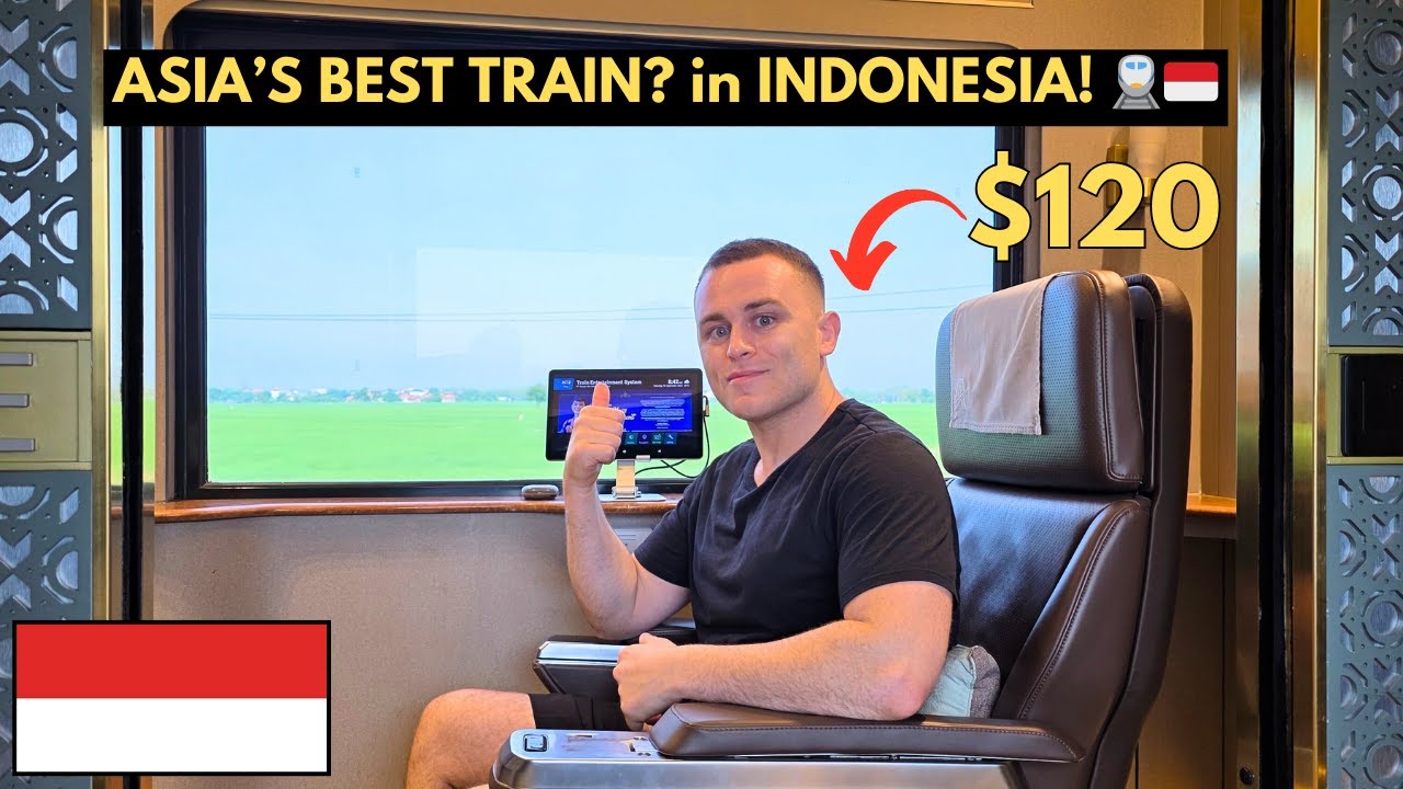 Indonesia’s Most LUXURIOUS Train 🇮🇩 | Argo Semeru Suites Full Experience