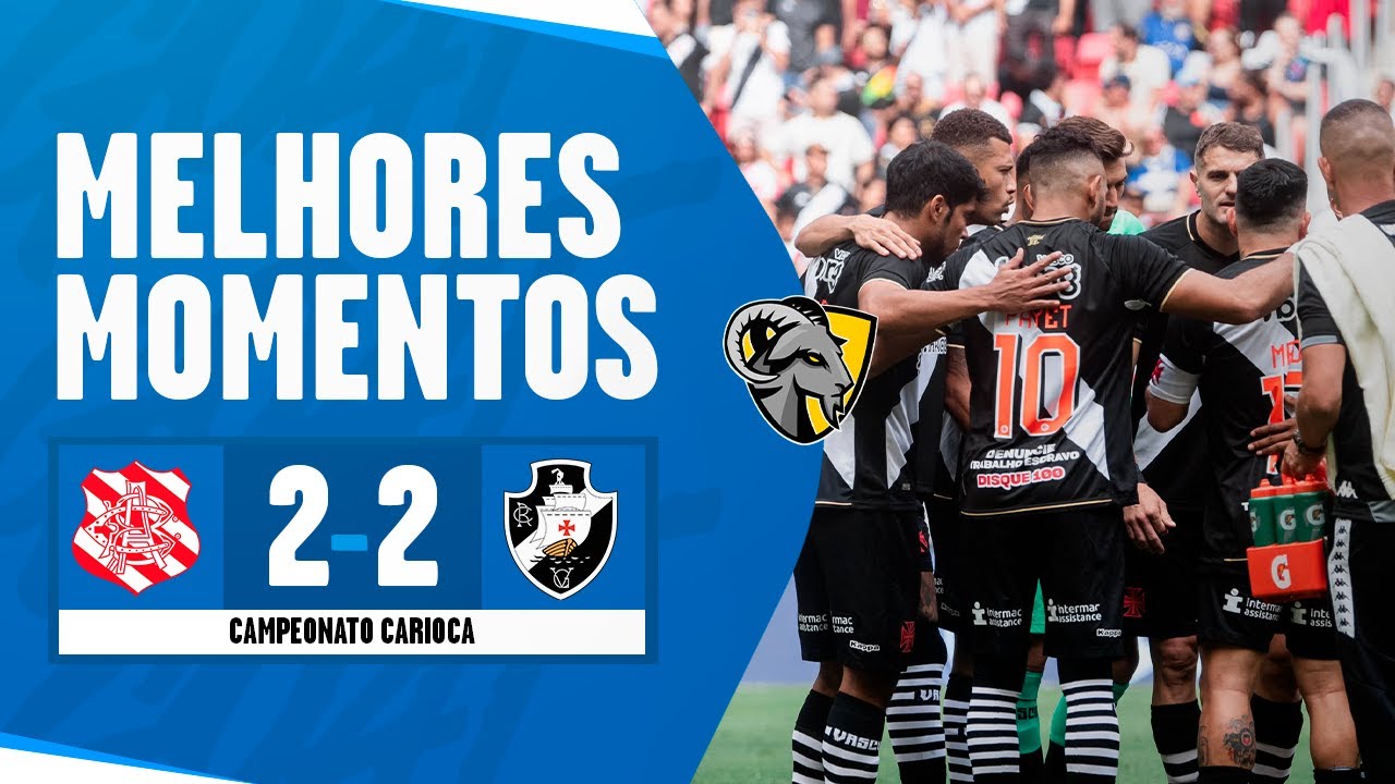 BANGU 2 X 2 VASCO DA GAMA | CAMPEONATO CARIOCA | MELHORES MOMENTOS