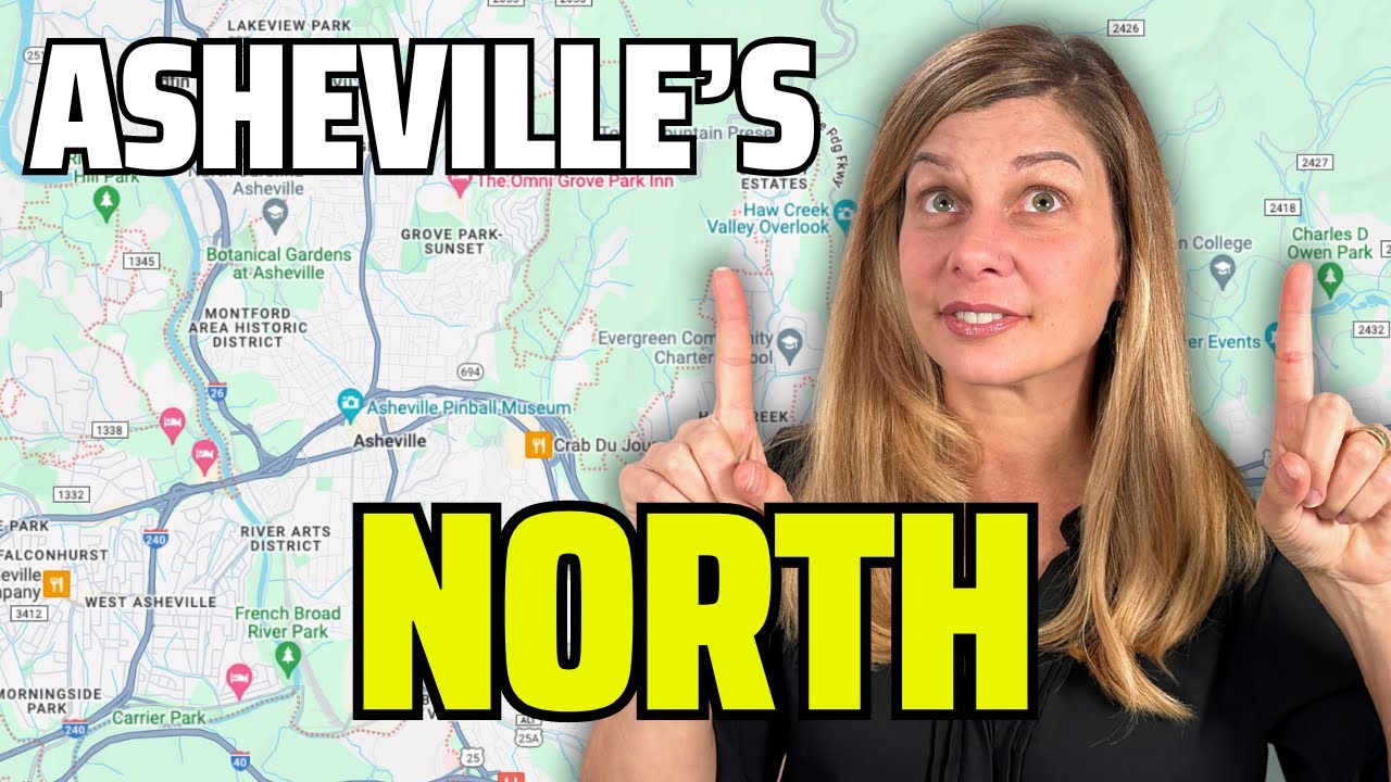 Is North Asheville the BEST side of Asheville NC? - Let's find out