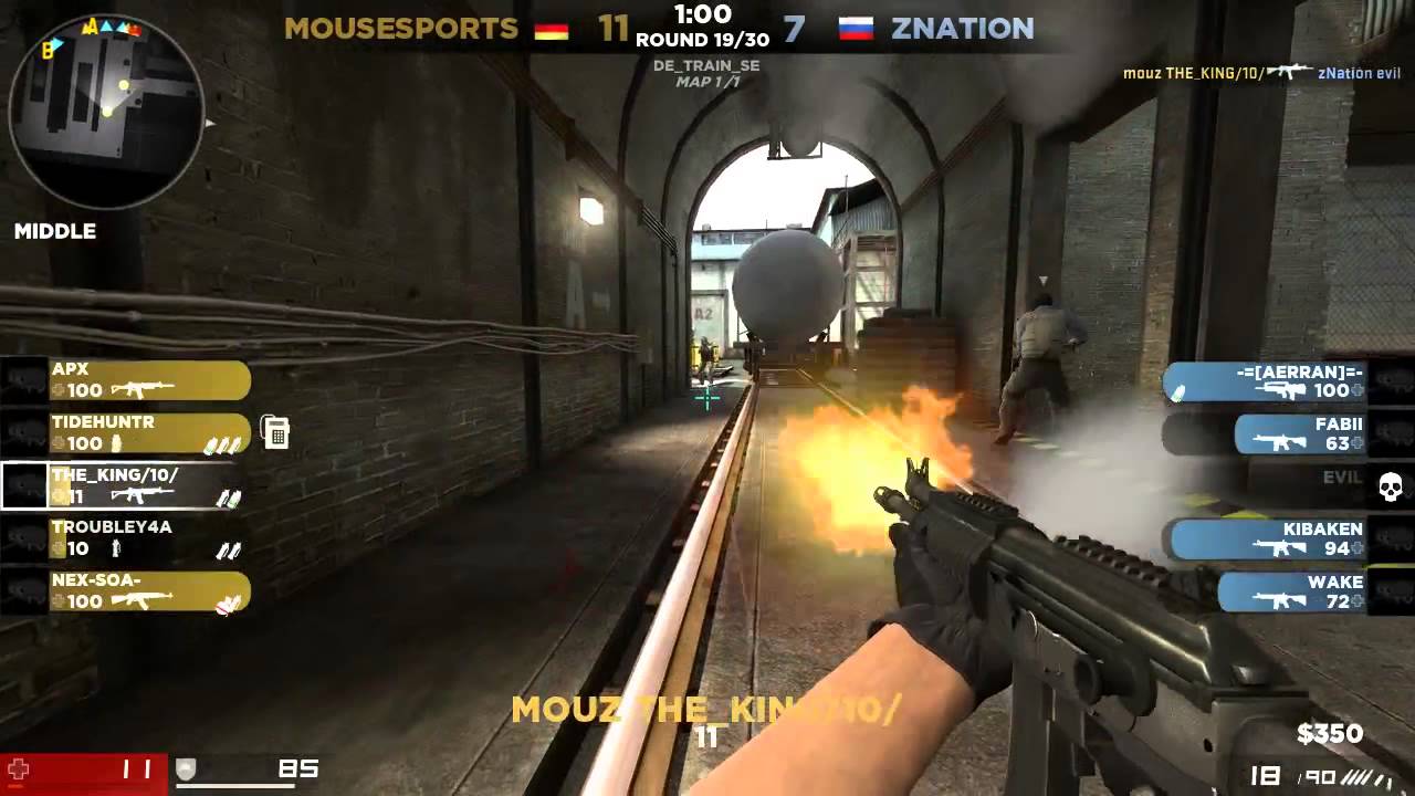 SLTV STARSERIES SEASON IV - mousesports vs. zNation de_train_se