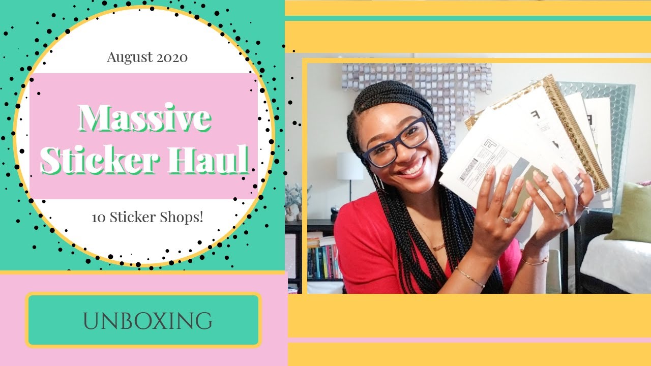 Massive Black Owned Planner Sticker Haul