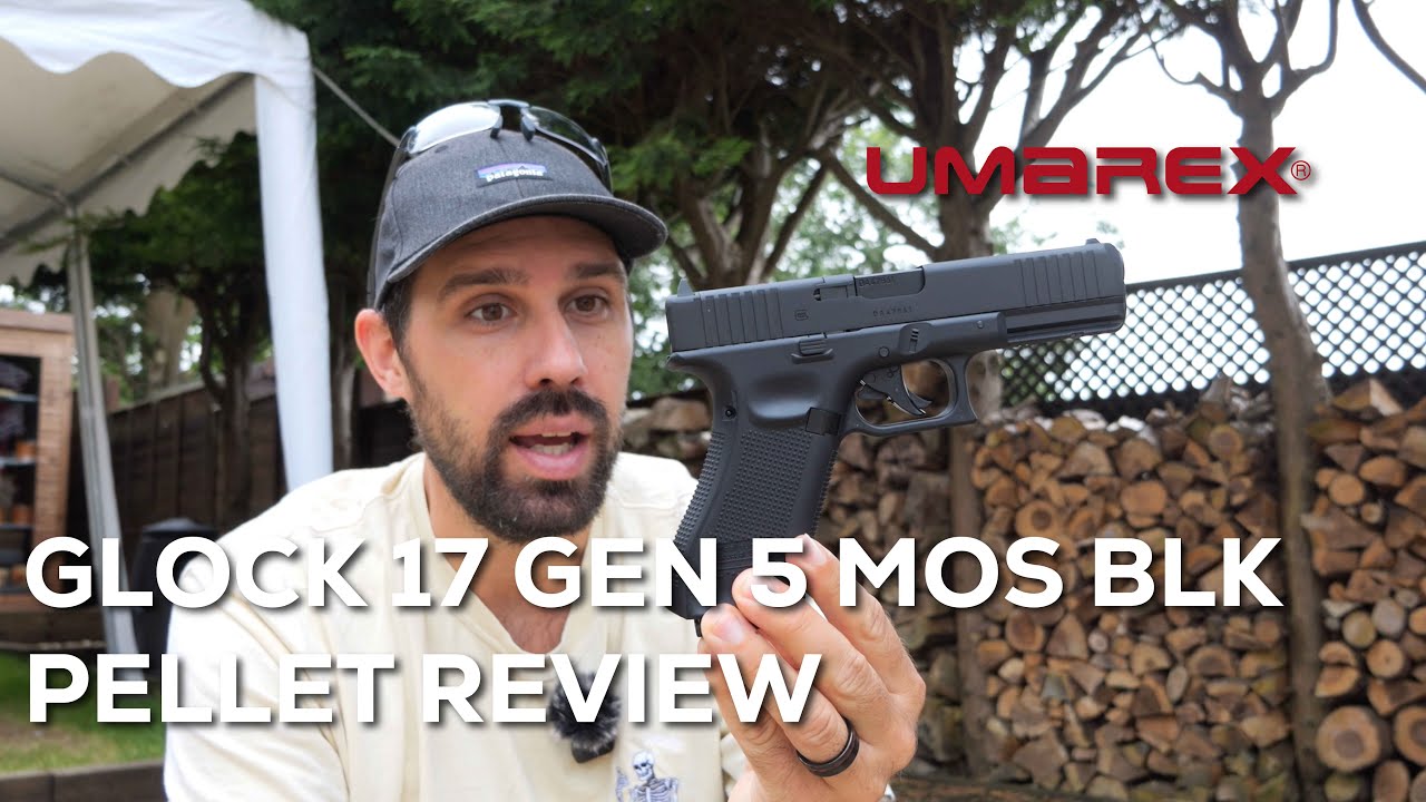 Обзор пистолета Glock 17 Gen 5 MOS Black Pellet от Umarex