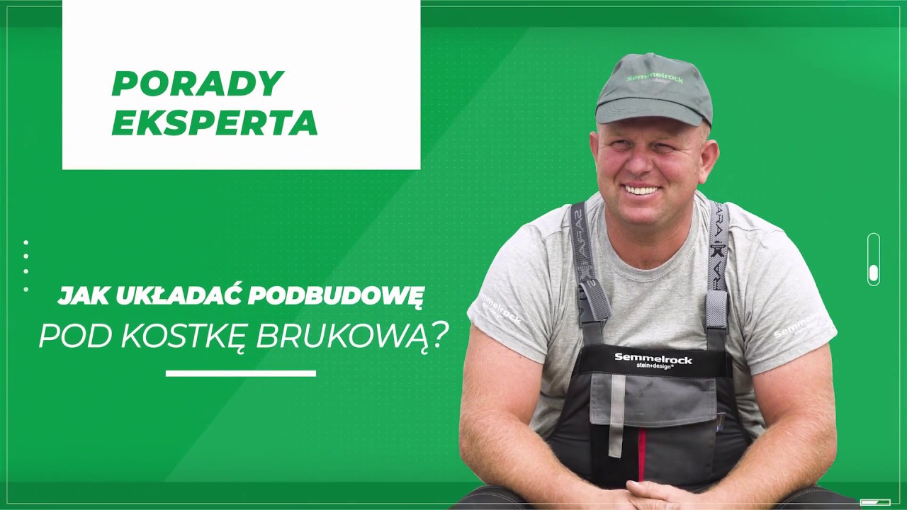 Jak układać podbudowę pod kostkę brukową? | Semmelrock Stein+Design