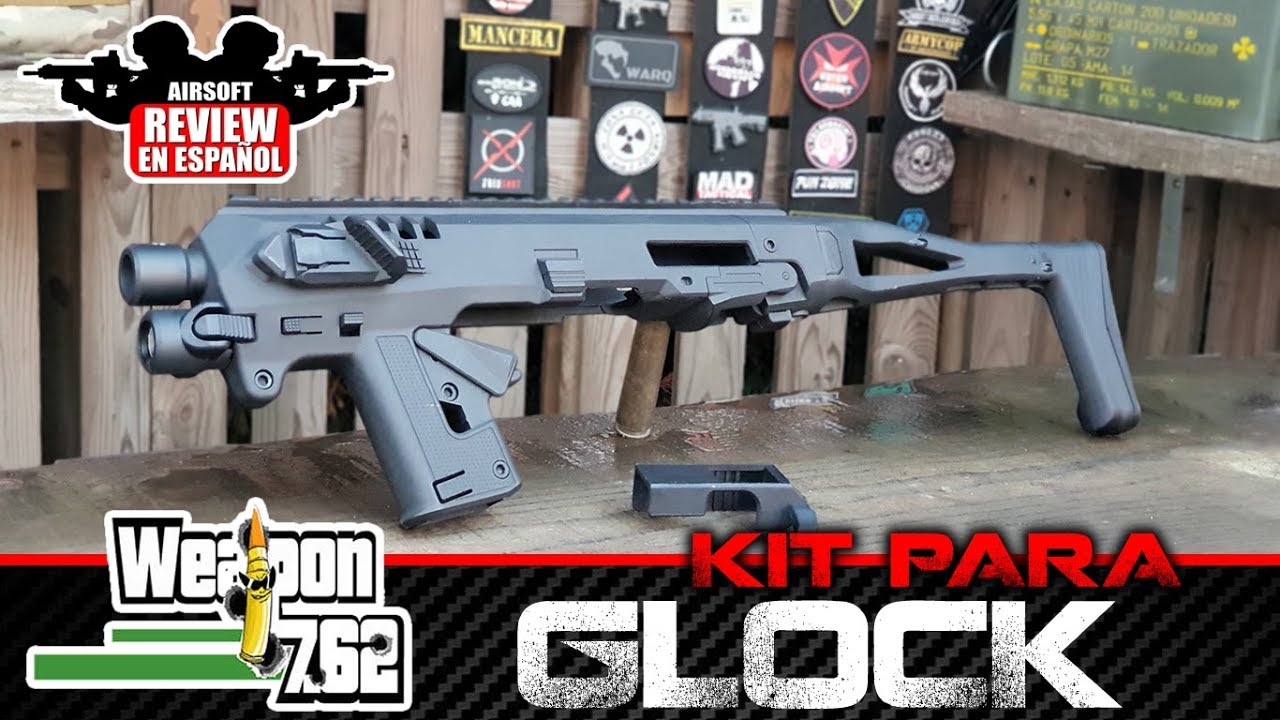 KIT para GLOCK tipo RONI de WEAPON762 | Airsoft Review en Español