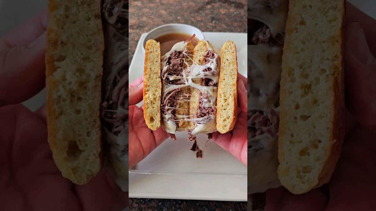 Carnivore French Dip Sandwich with Au Jus
