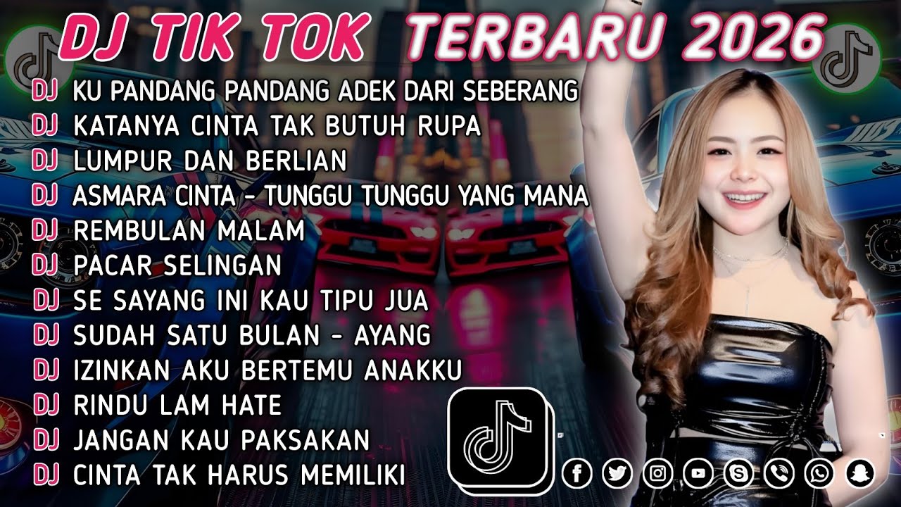 DJ TIKTOK TERBARU 2026 || DJ CINTA DARI SEBERANG 🎵 DJ KATANYA CINTA TAK BUTUH RUPA 🎵 FULL ALBUM❗❗