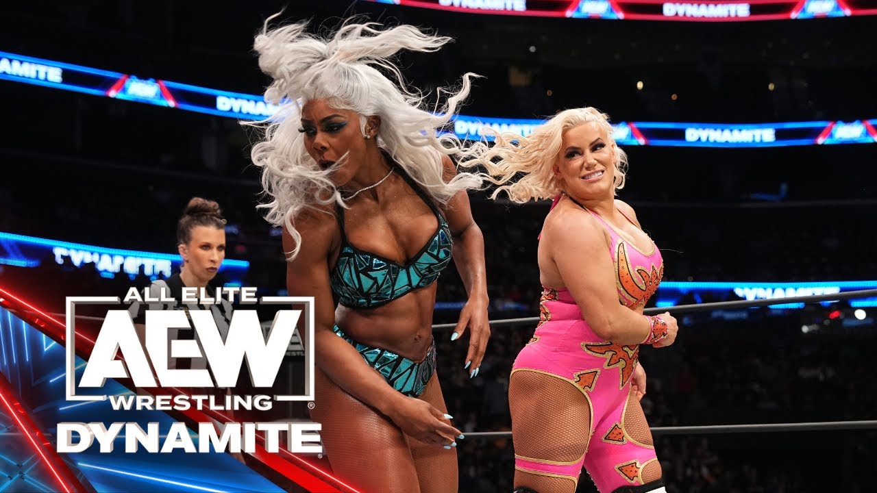 The TBS title hangs in the balance between Taya Valkyrie & Jade Cargill | AEW Dynamite 4/26/23
