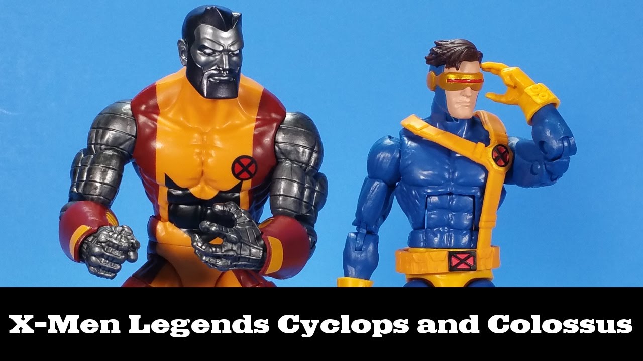 X-Men Marvel Legends Cyclops and Colossus Hasbro