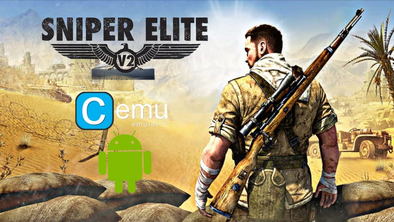 SNIPER ELITE V2 WiiU GAME TEST IN CEMU EMULATOR ON IQ NEO 10R I SNAPDRAGON 8S GEN 3🎮🔥