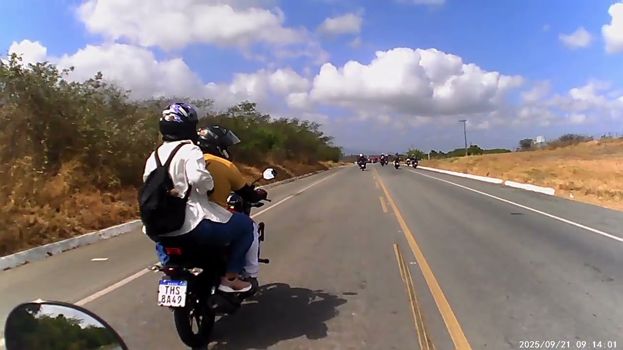 39° Moto romaria de Fortaleza-ce e regiões, para Canindé, estado do Ceará.