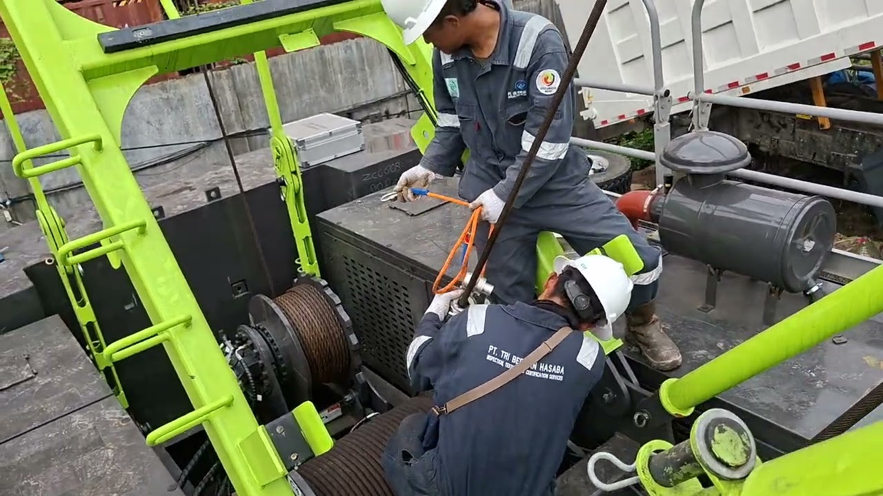 SERTIFIKASIH WIRE ROPE #CRANE ZCC 600  V1 tahun 2026 #zoomlion crane crawler