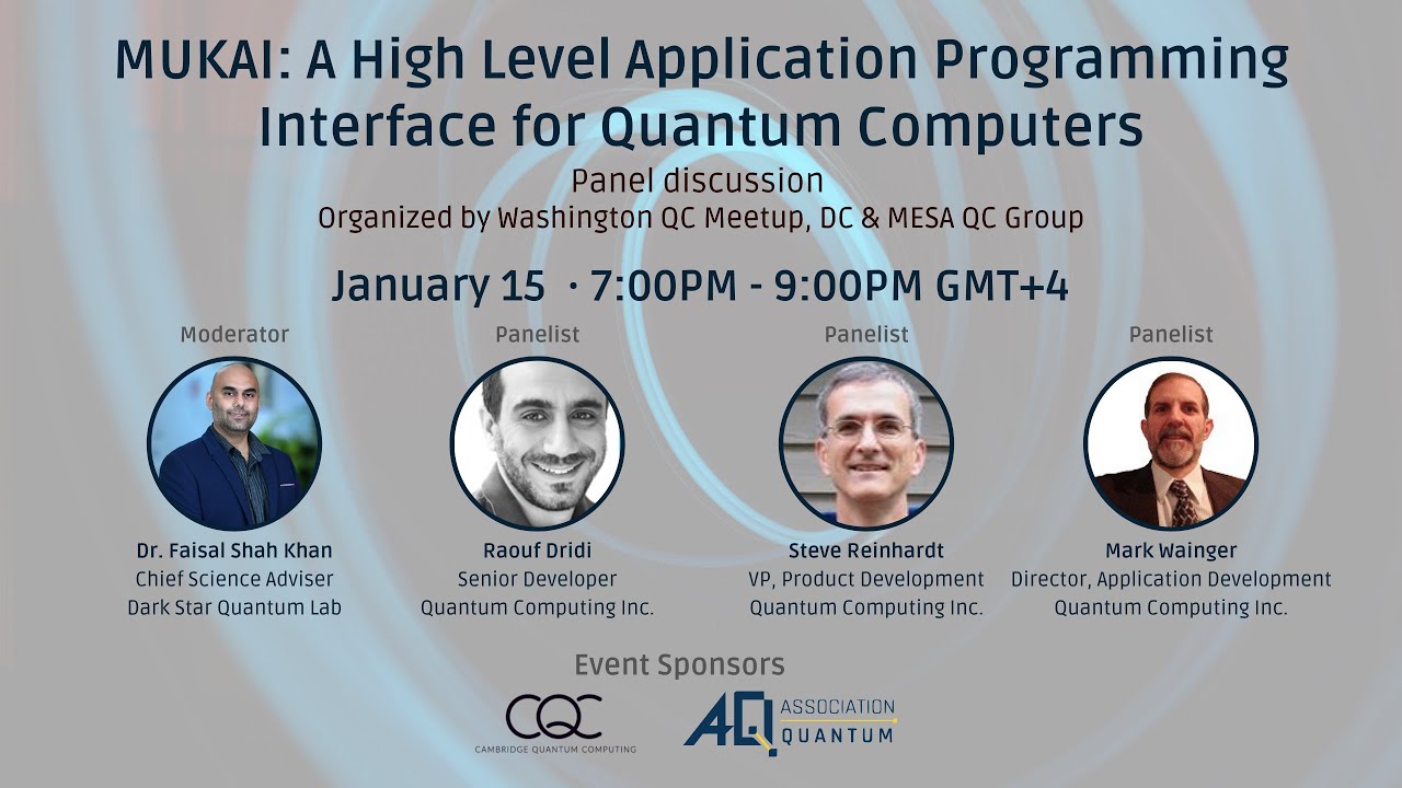 MUKAI: A High Level Application Programming Interface for Quantum Computers