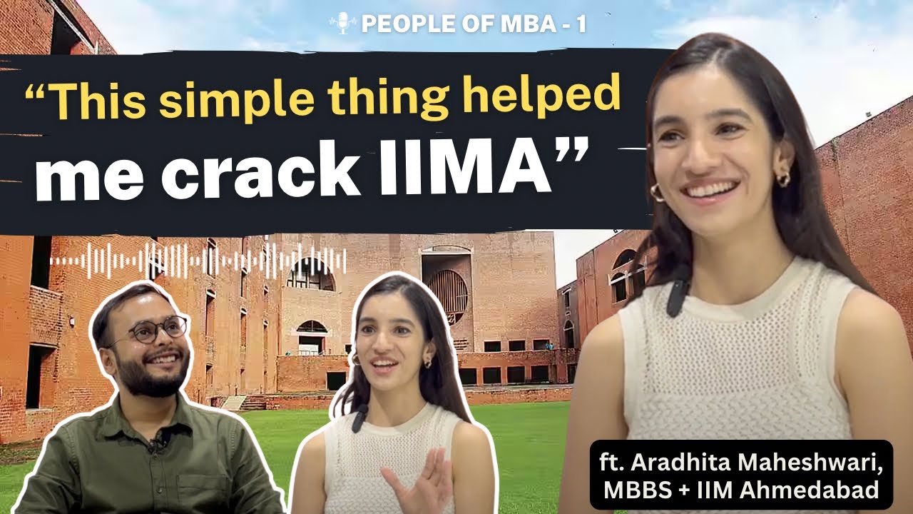 Life at IIM Ahmedabad unfiltered | MBBS to MBA