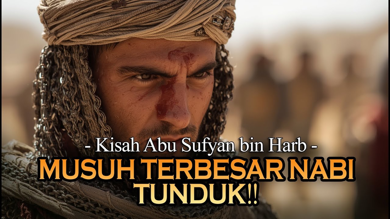 Kisah Abu Sufyan bin Harb‼️Musuh Terbesar Nabi yang Akhirnya Sujud pada Islam
