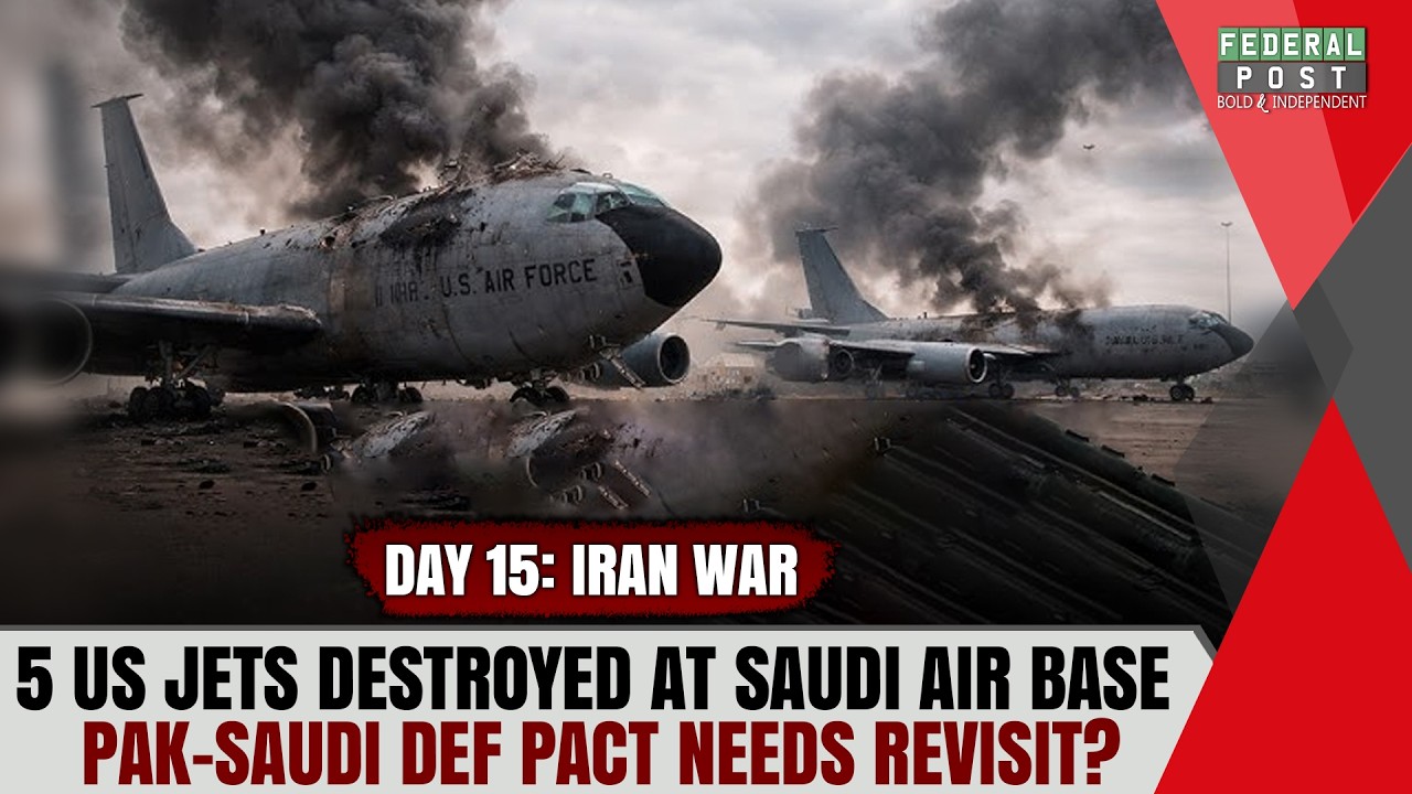 Iran Destroys 5 US Refuelling Jets At Saudi Base - Iranian Kharg Island Targeted | PZ LIVE