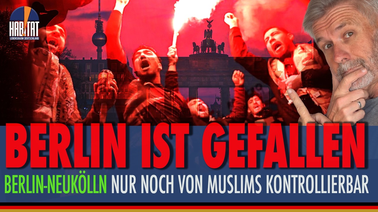 DEUTSCHLAND verliert KONTROLLE &uuml;ber BERLIN NEUK&Ouml;LLN - LINKS-EXTREME und ISLAMISTEN kontrollieren