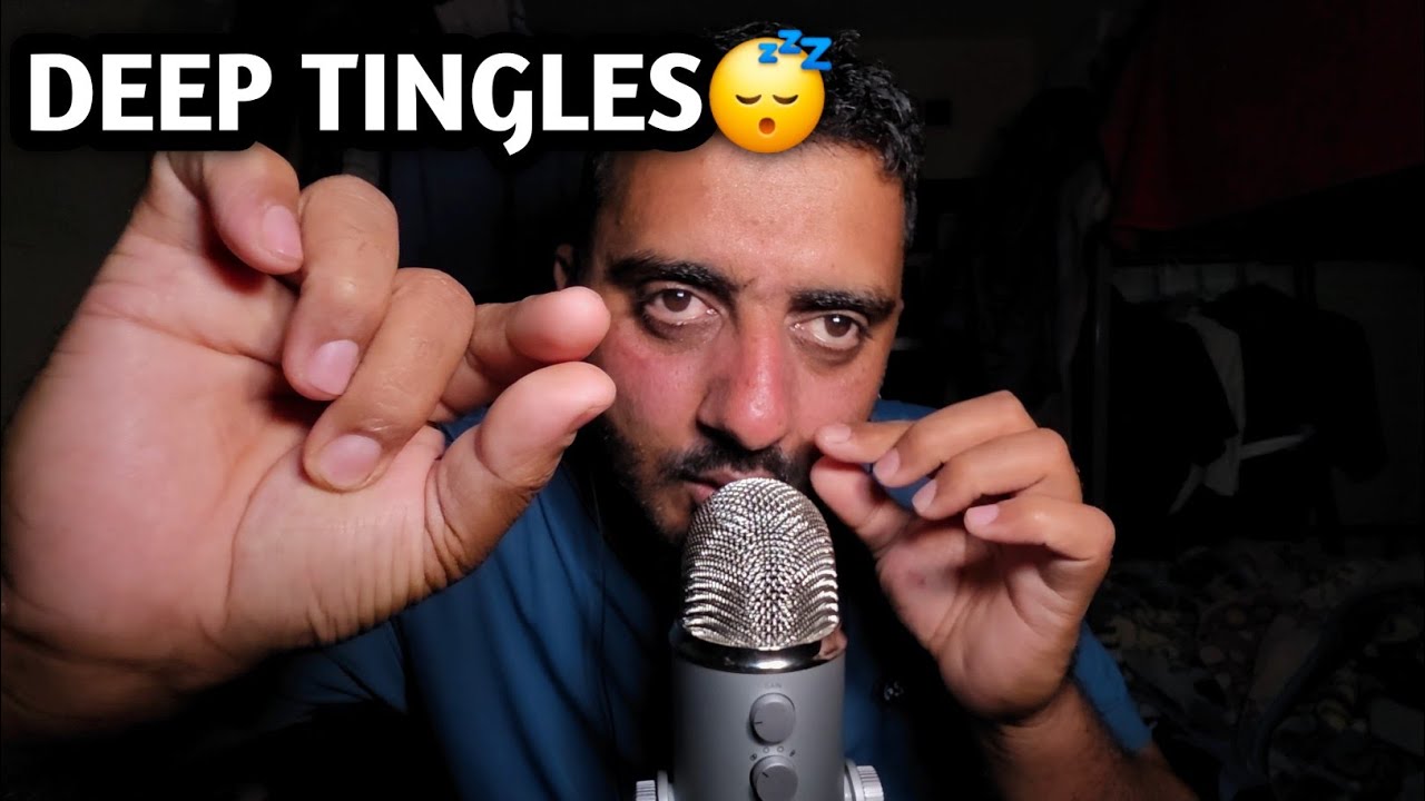 ASMR Face Plucking Triggers 😌 No Talking