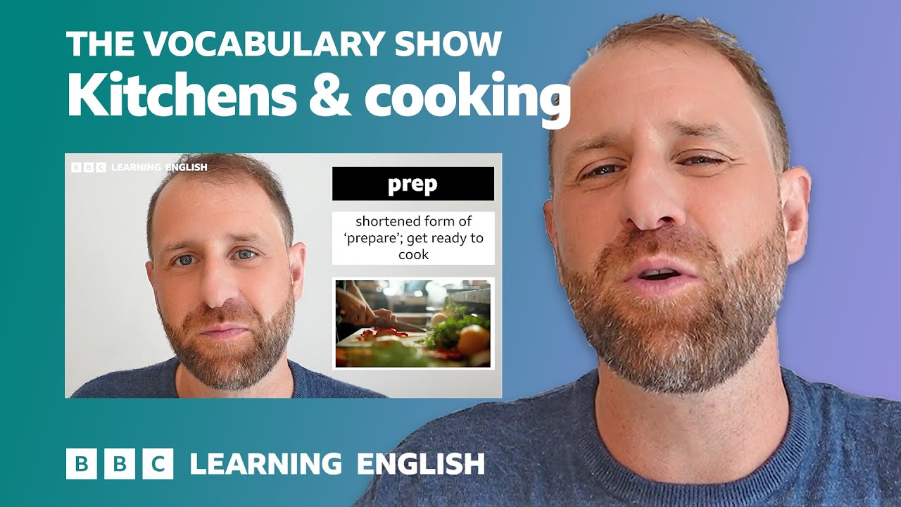 The Vocabulary Show: Kitchens & cooking - Learn 28 English words and phrases in 11 minutes! 👩‍🍳