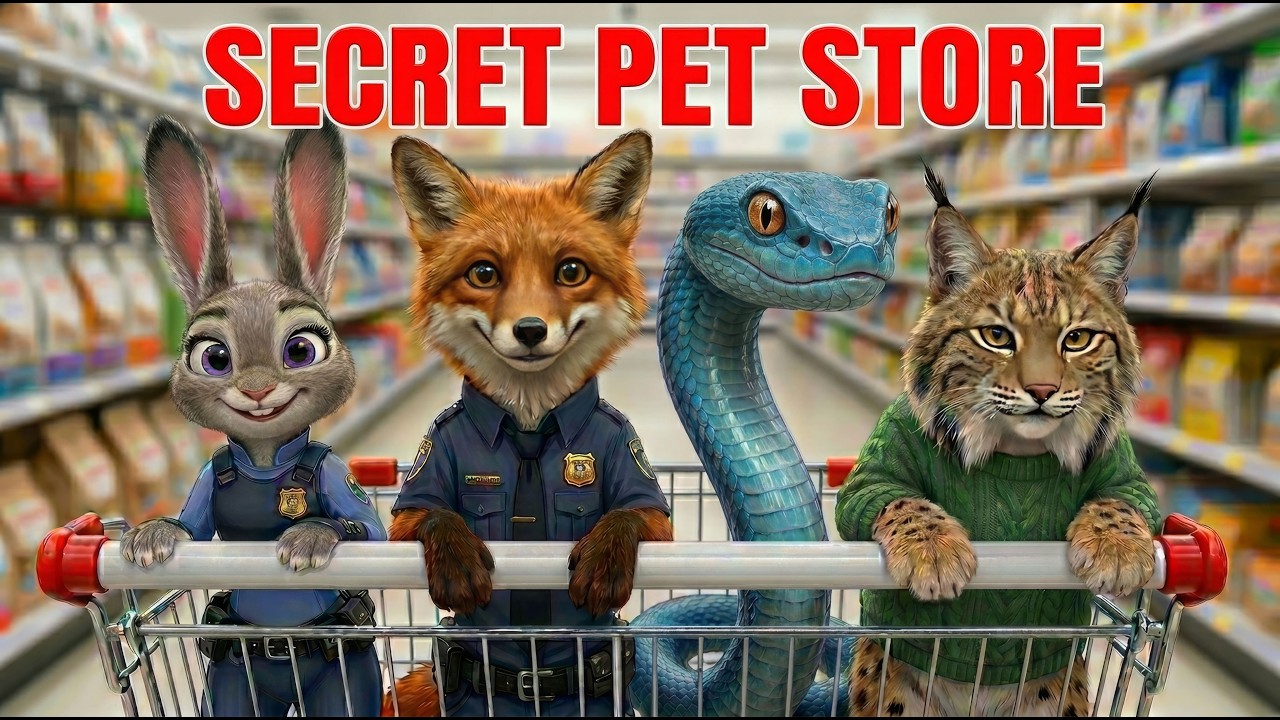 ВИРУСНЫЙ секретный зоомагазин 🛒🐾 Зверополис 2: Часть 2 (Джуди Хоппс, Ник Уайлд, Гарри и другие!)