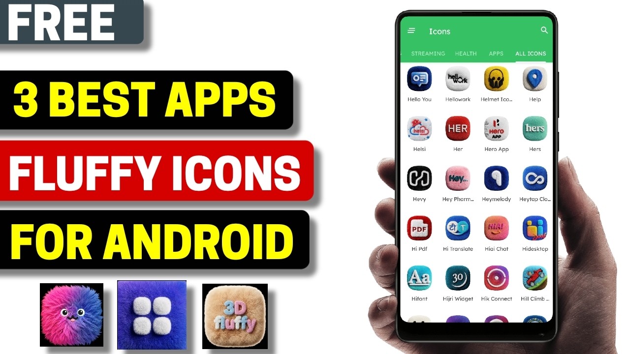 3 Best Fluffy Icon Pack Apps for Android 2026