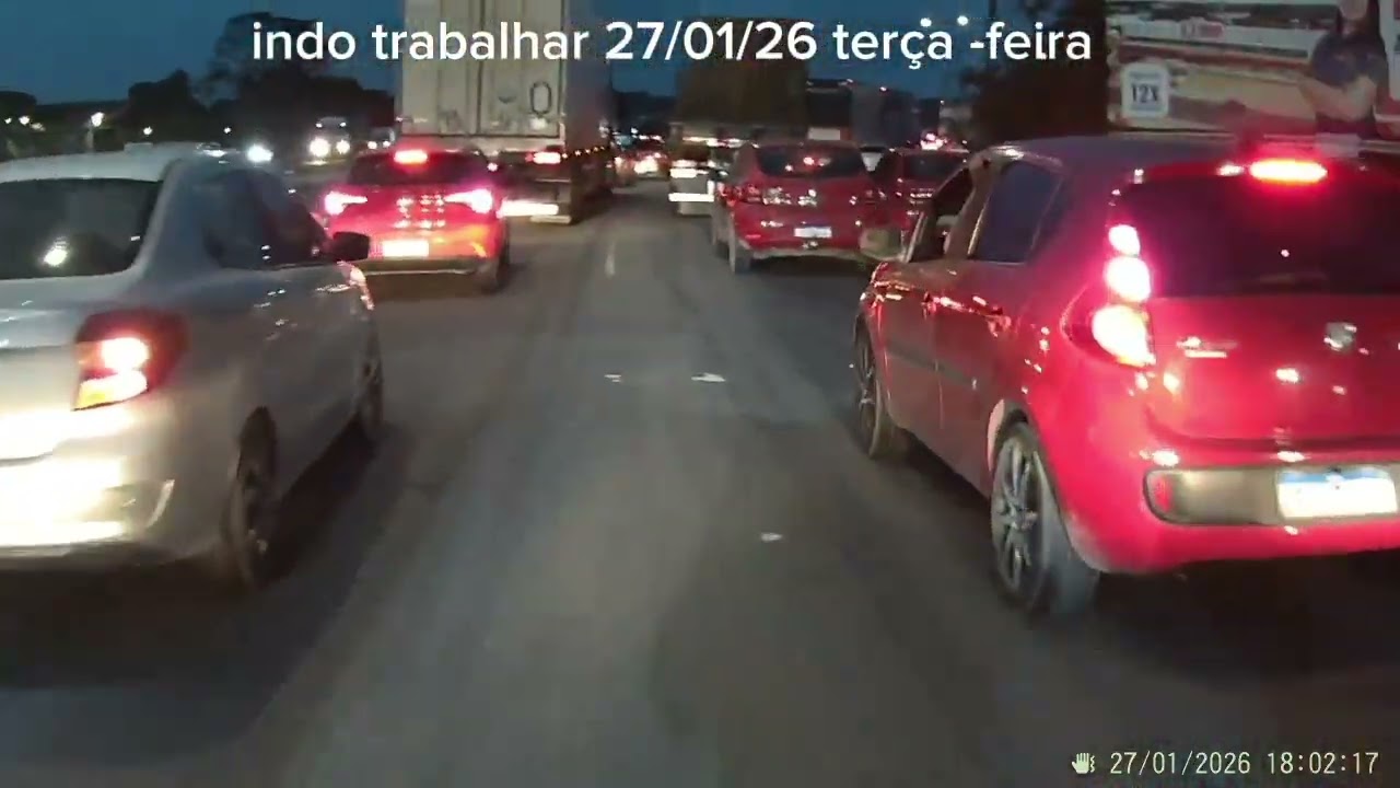 Trânsito tenso 