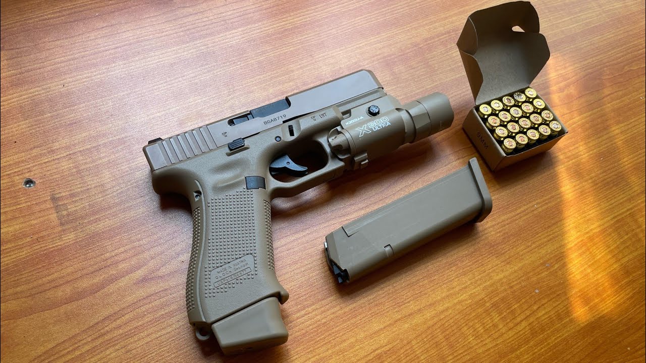 Glock 19x Shell Ejecting Toy Gun Mulingfan