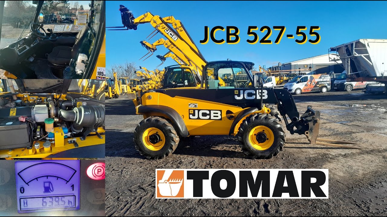 JCB 527 55 2013 rok SKU 9651 forklift telehandler ładowarka teleskopowa