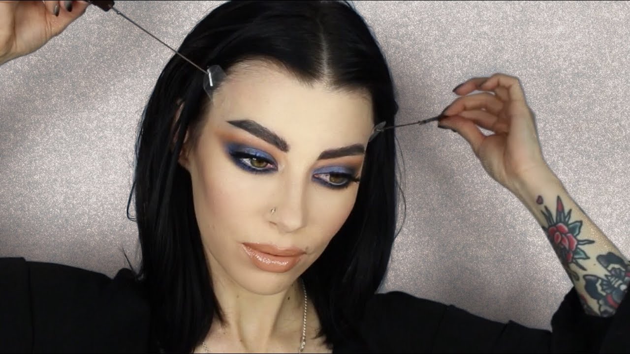 Navy Smoky Eyes + an Instant Eye Lift