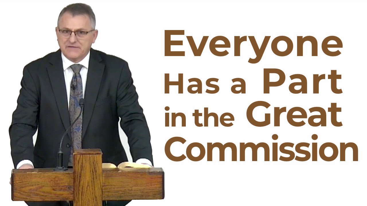 Everyone Has a Part in the Great Commission