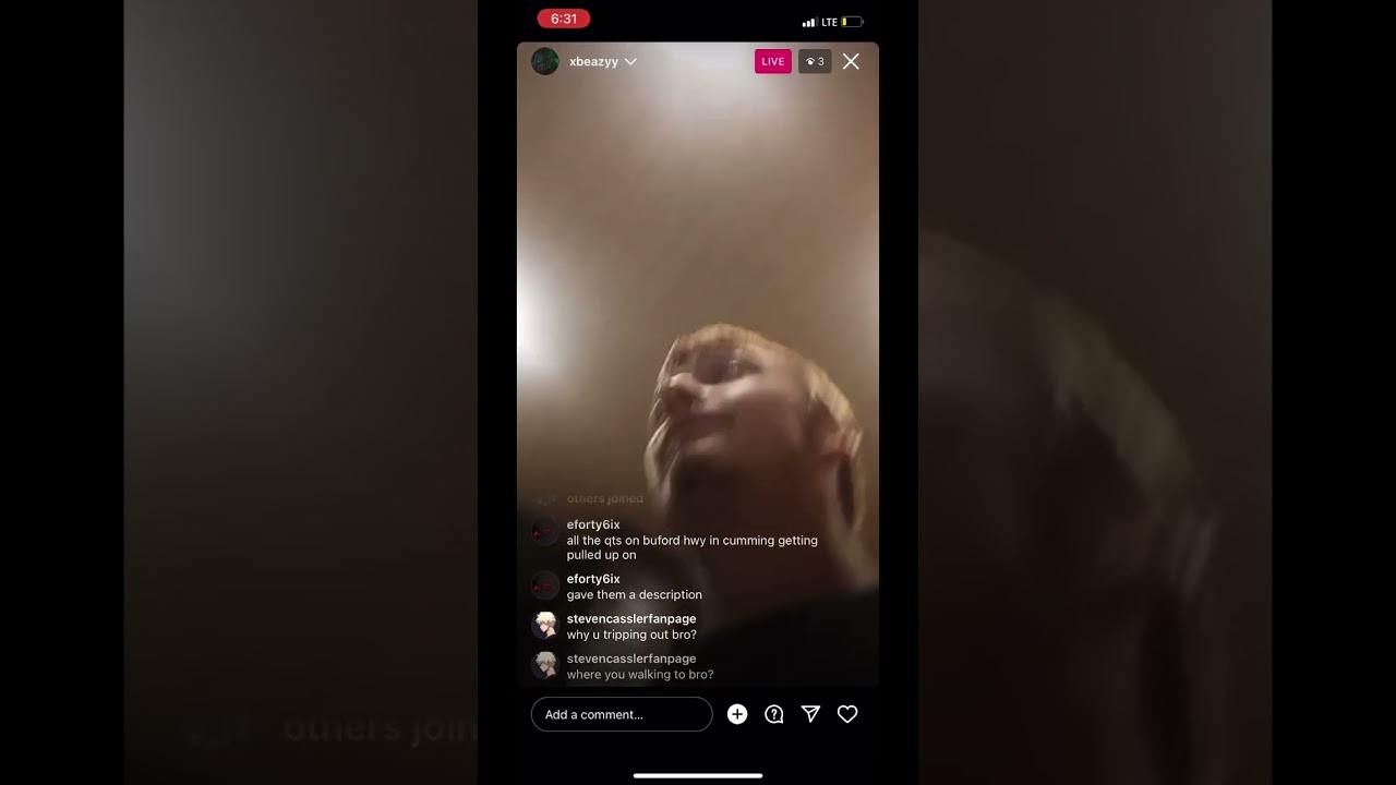 Rapper @Xbeazyy fans call opps on him and he runs off&hellip; 😳😳🤣 #cops #xbeazyy #crackhead #hiphoplab