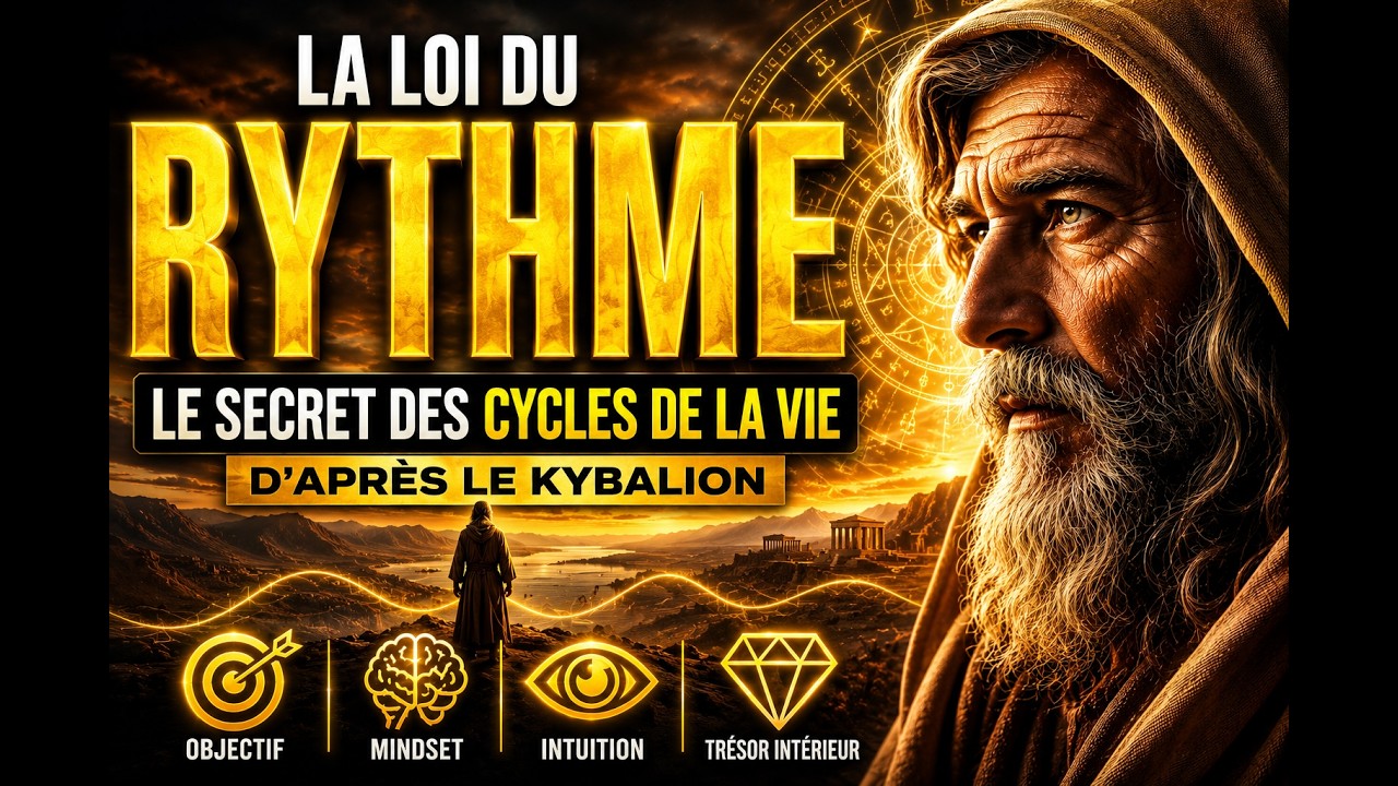 LES 12 LOIS UNIVERSELLES _ La Loi du Rythme : rouve la Paix au Milieu du Chaos.