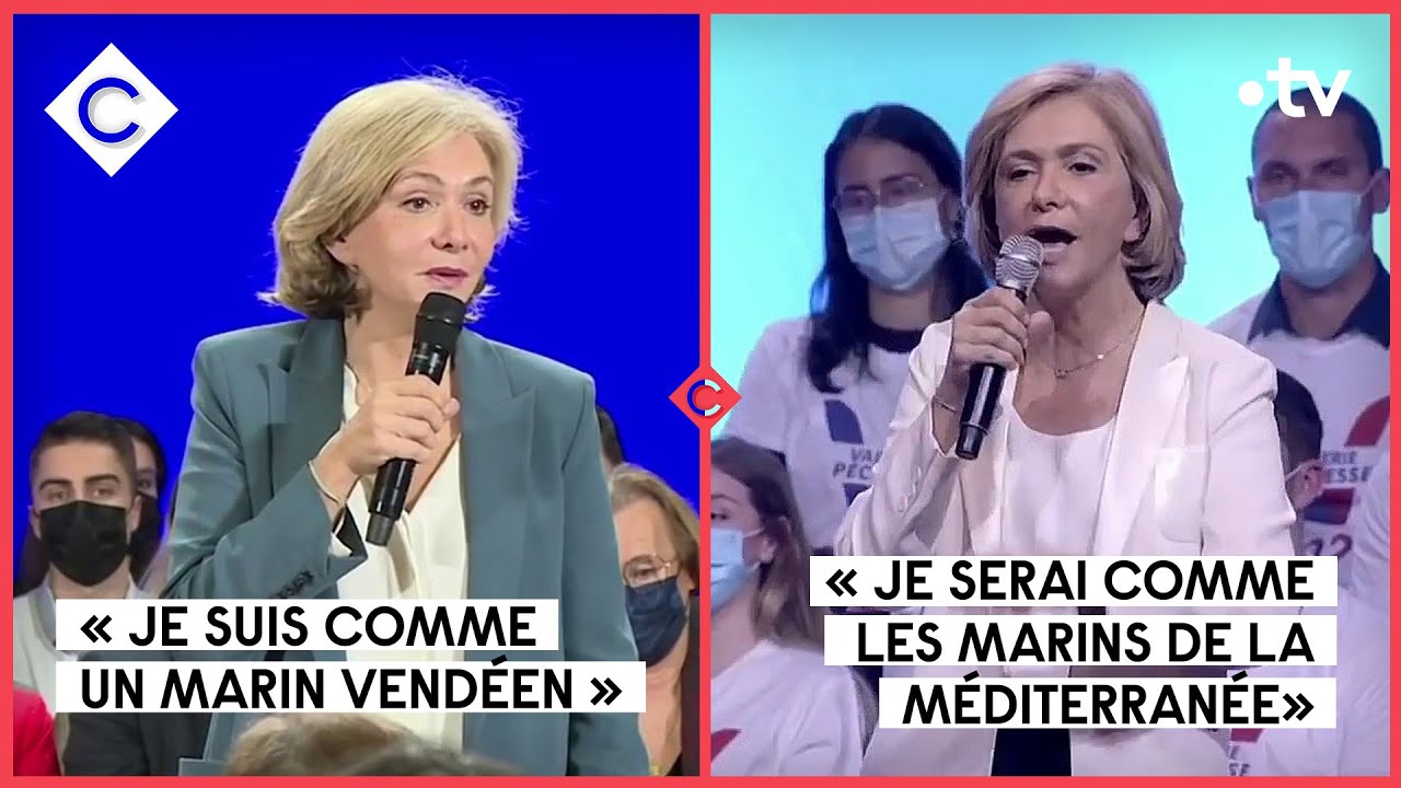 Valérie Pécresse adapte son discours à son public - C à vous - 21/02/2022