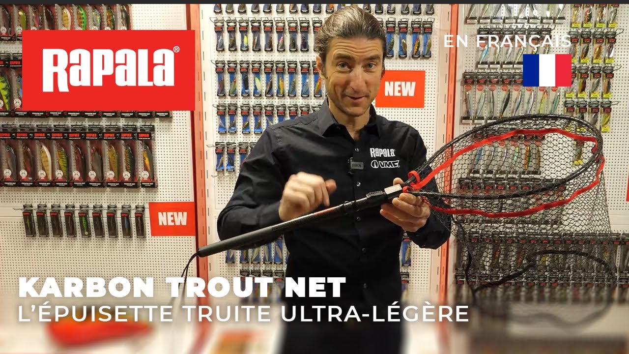 Épuisette Karbon Trout Net : Ultra-légère pour la truite